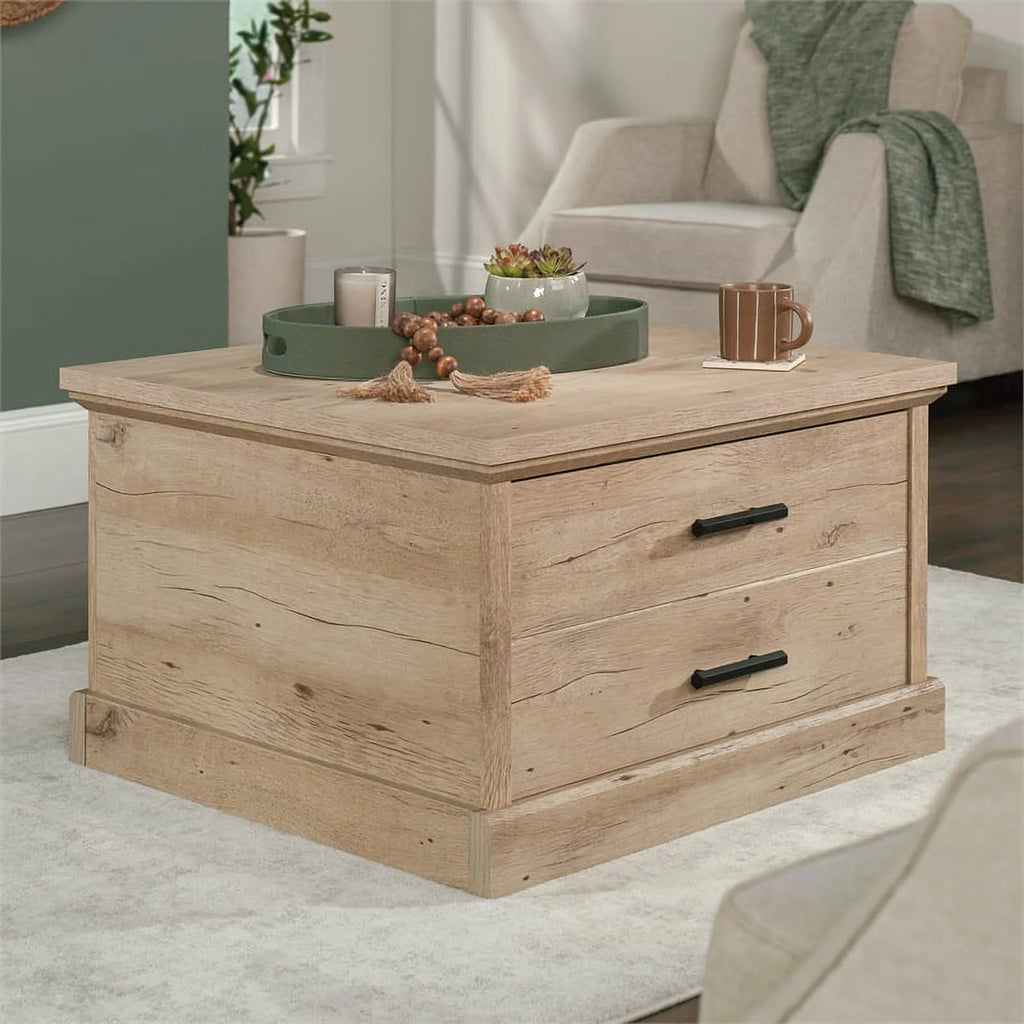 Engineered Wood Coffee Table in Prime Oak Finish Q442