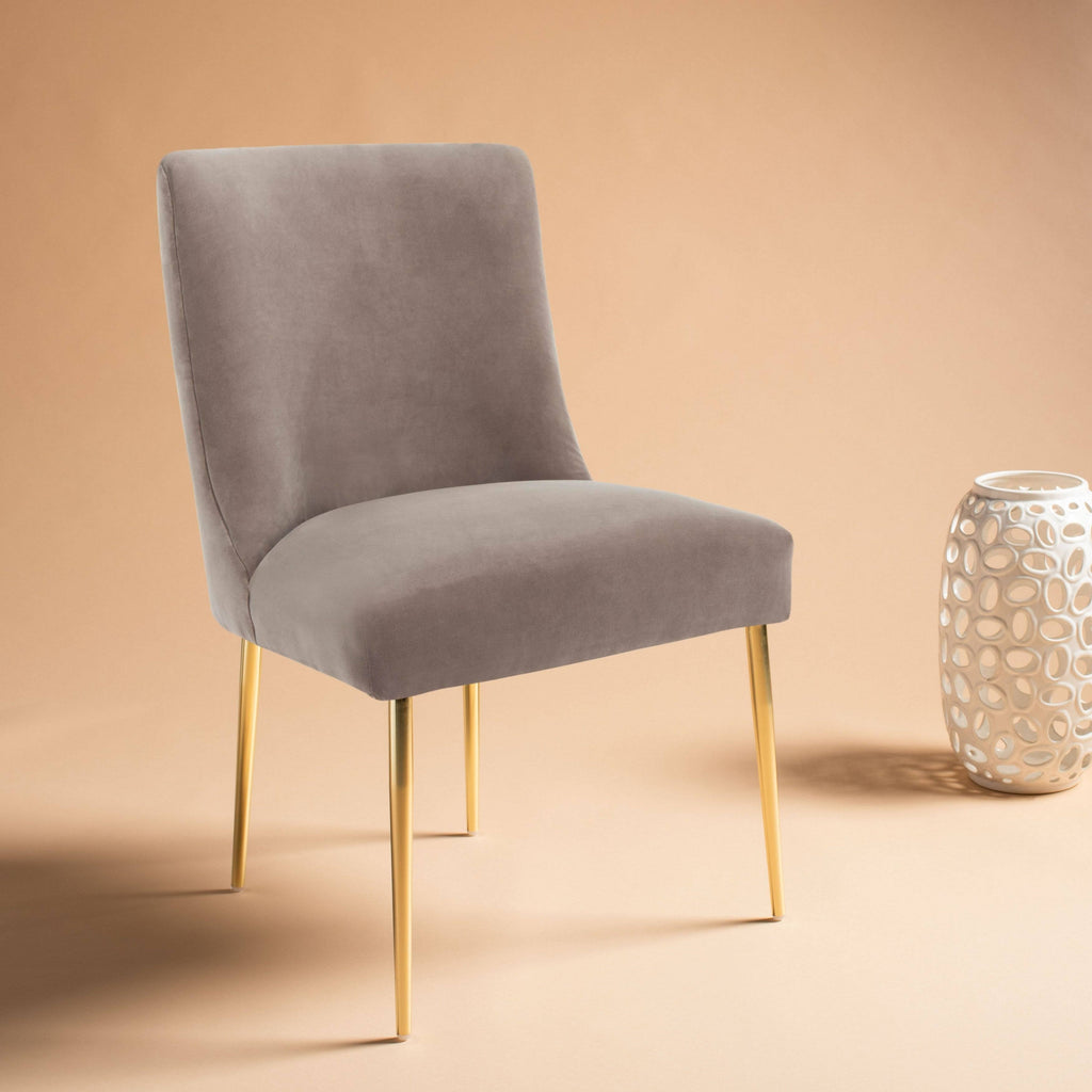 Hunter Green Velvet Dining Chair B4111