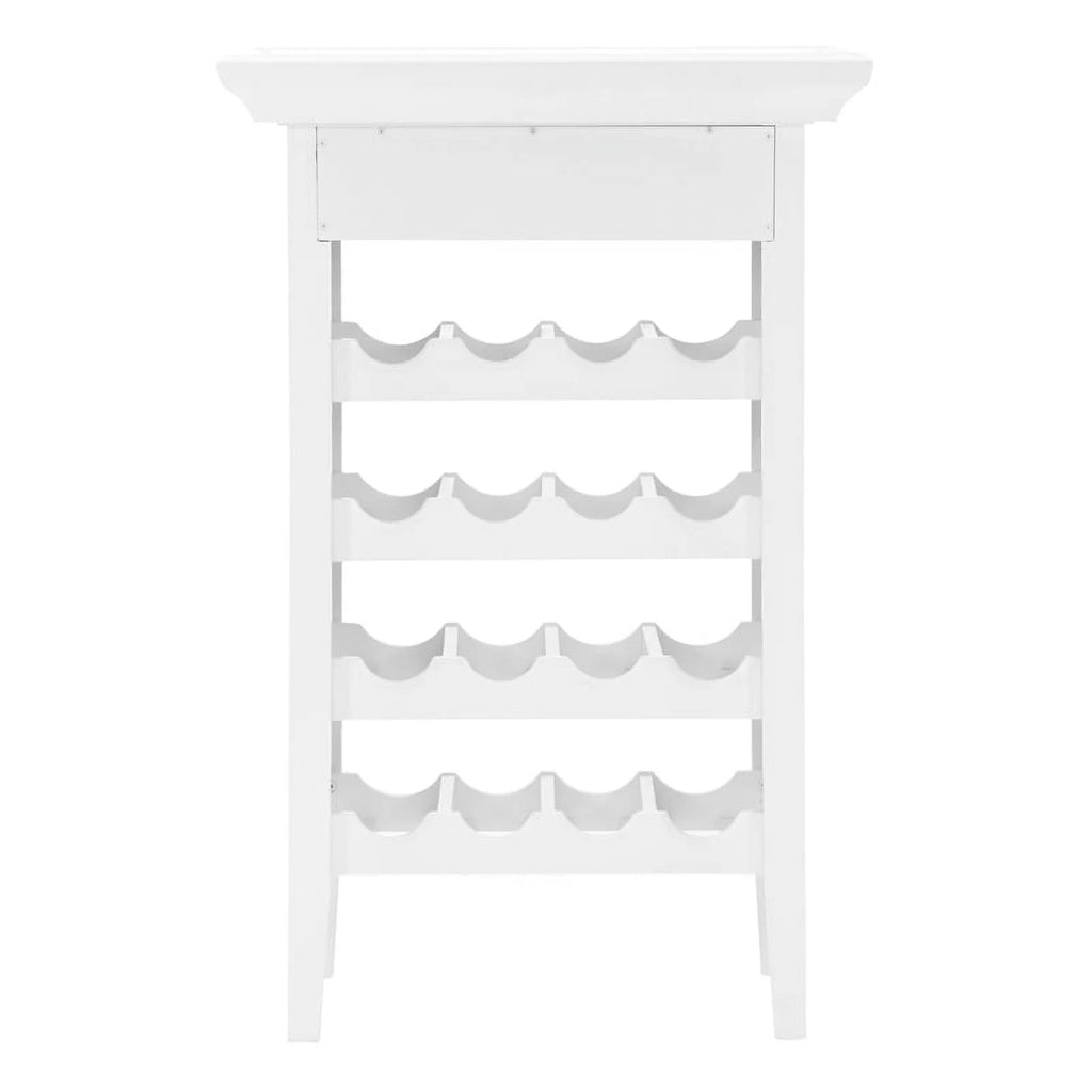 White Wood Wine Cabinet L89748
