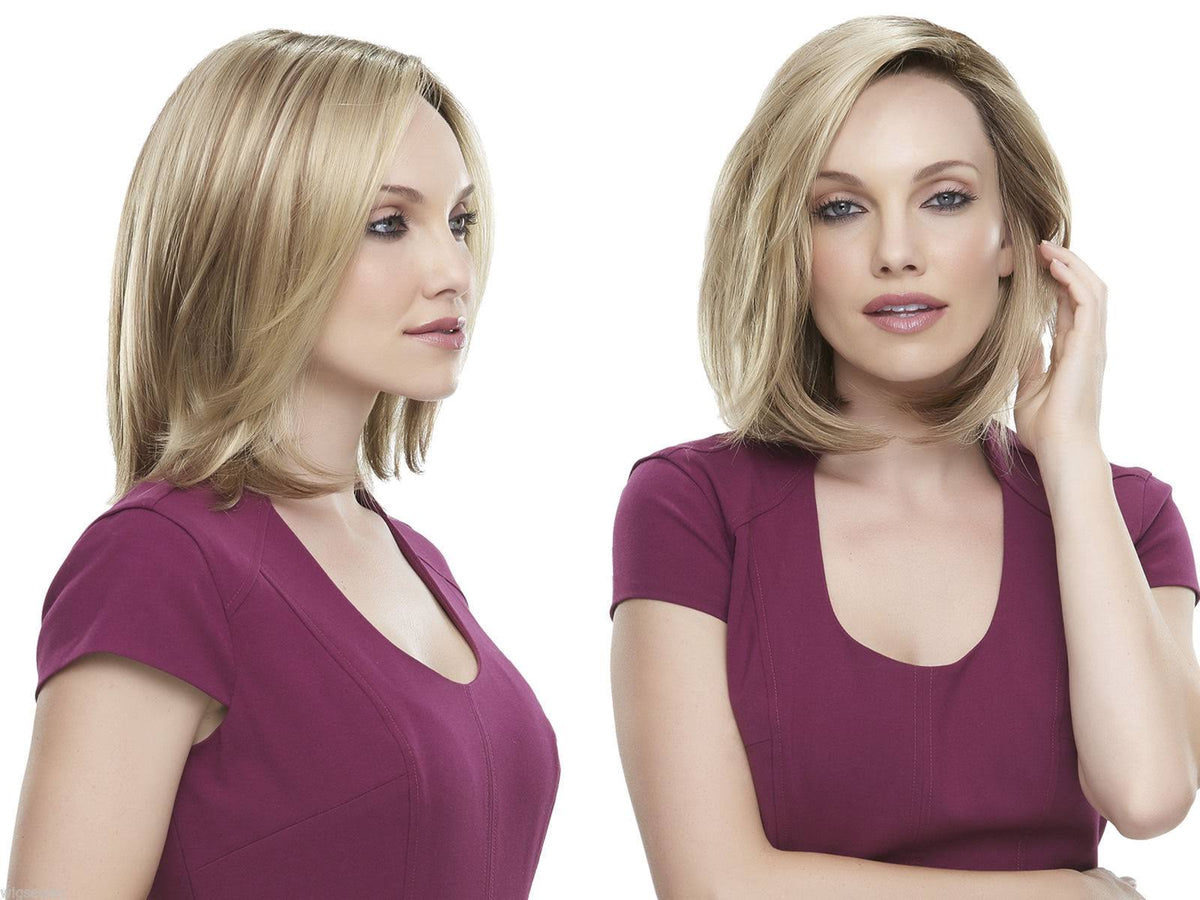 Medium Lace Front Straight Wigs Q57998
