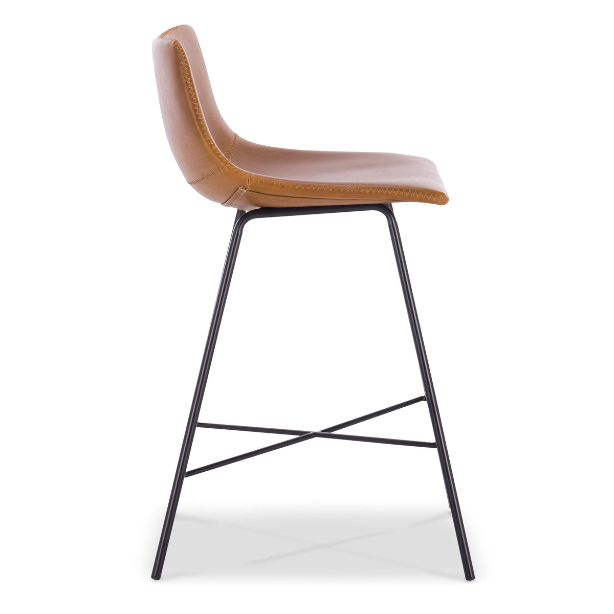 Brown Poly & Bark Counter Stool Set of 3 S3310