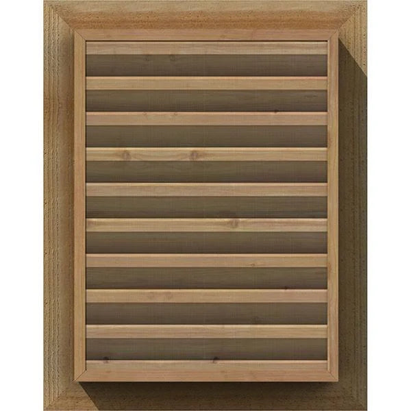 Unfinished Vertical Gable Vent N87560