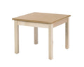 Square Laminate Top Wood Table I48499