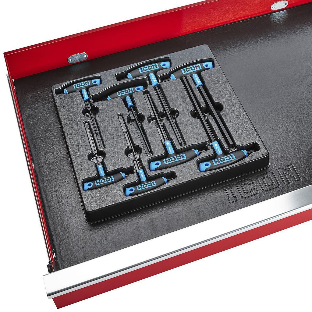 8 Piece T-Handle Hex Key Set E6369