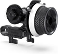 Mini Follow Focus with A/B Stops and 15mm Rod Clamp and Snap-on Gear Ring Belt C430