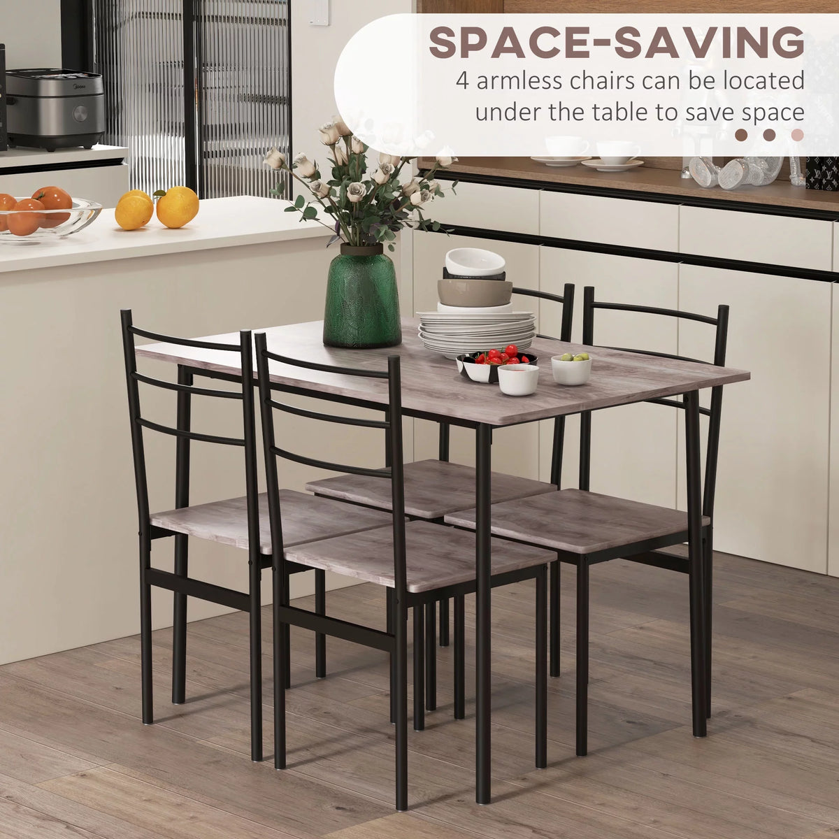 5 Piece Dining Table Set for 4 S79344