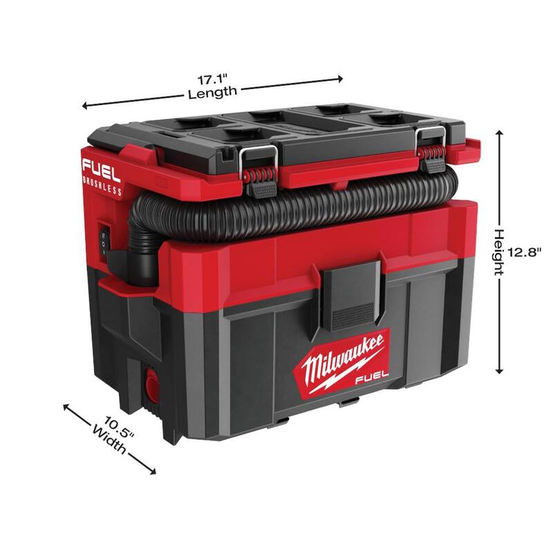 18-Volt Cordless 2.5 Gal. Wet/Dry Vacuum and Extra Filter T636