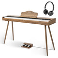 88 Keys Hammer-Action Weighted Digital Piano with Stand S944857