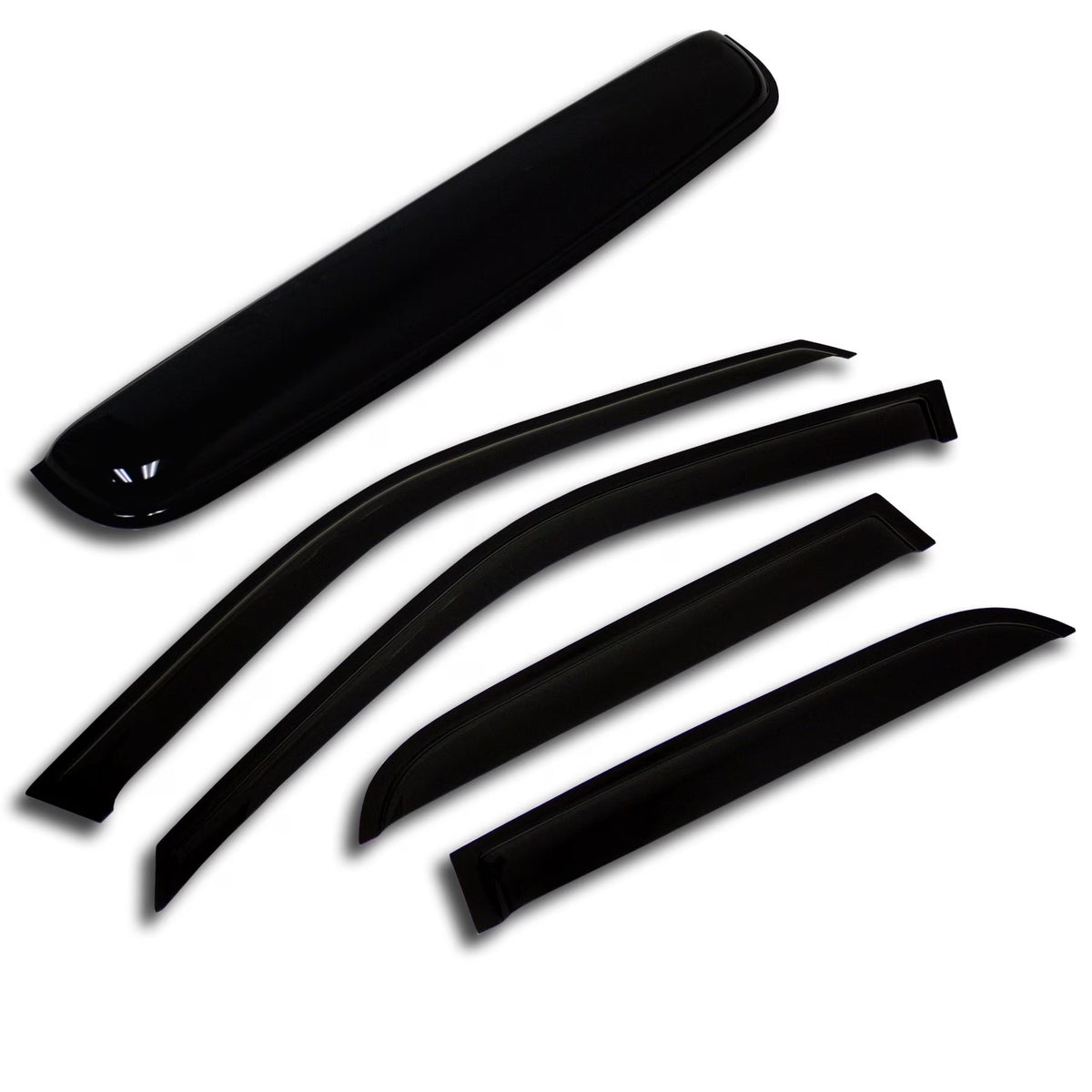 5 Pcs Window Visor Deflector and Sunroof Set B5636