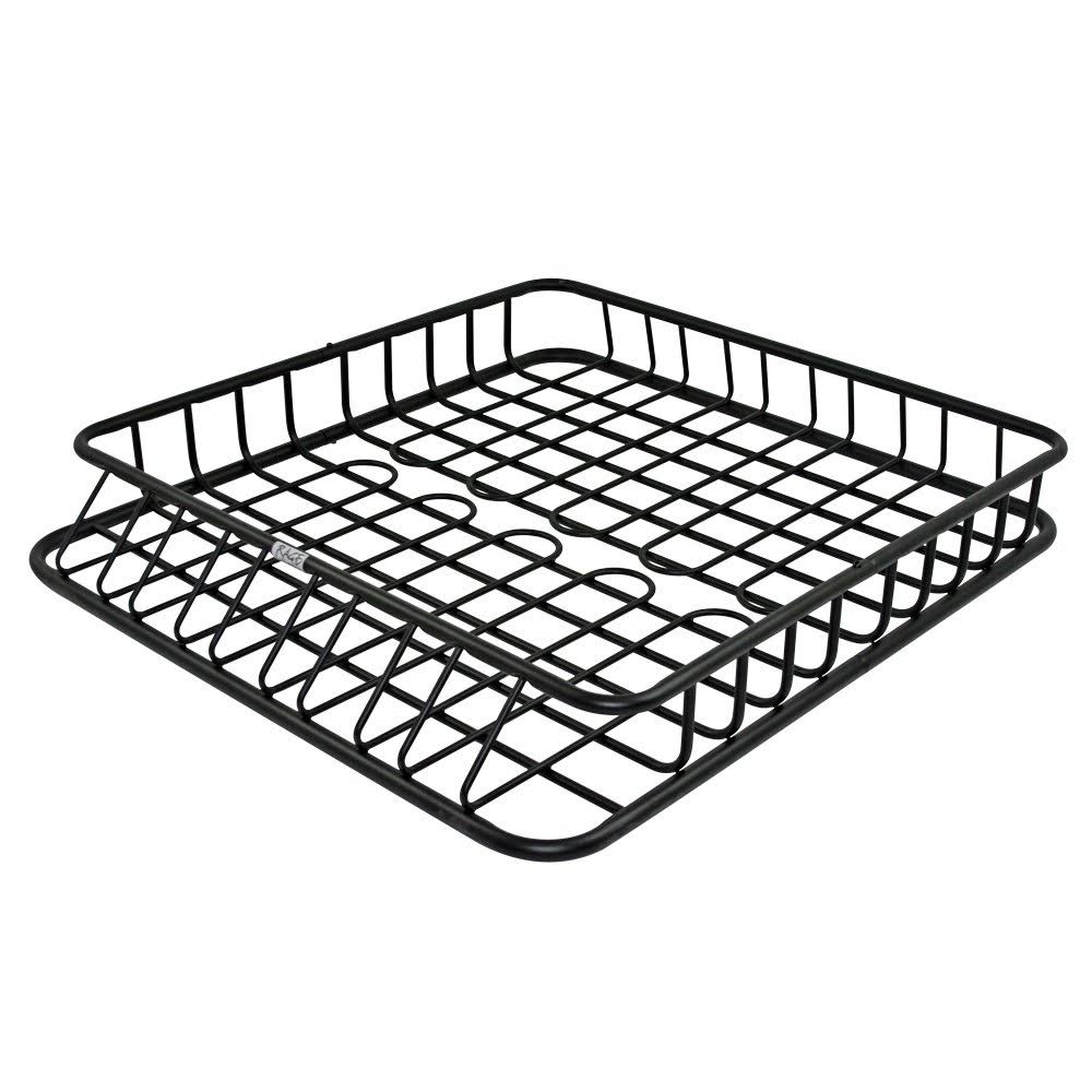 Heavy Duty Roof Rack Cargo Storage Basket, Black A59767