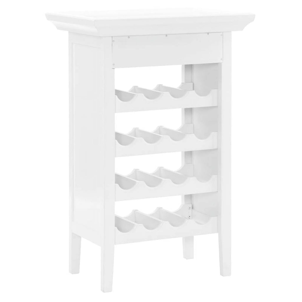 White Wood Wine Cabinet L89748