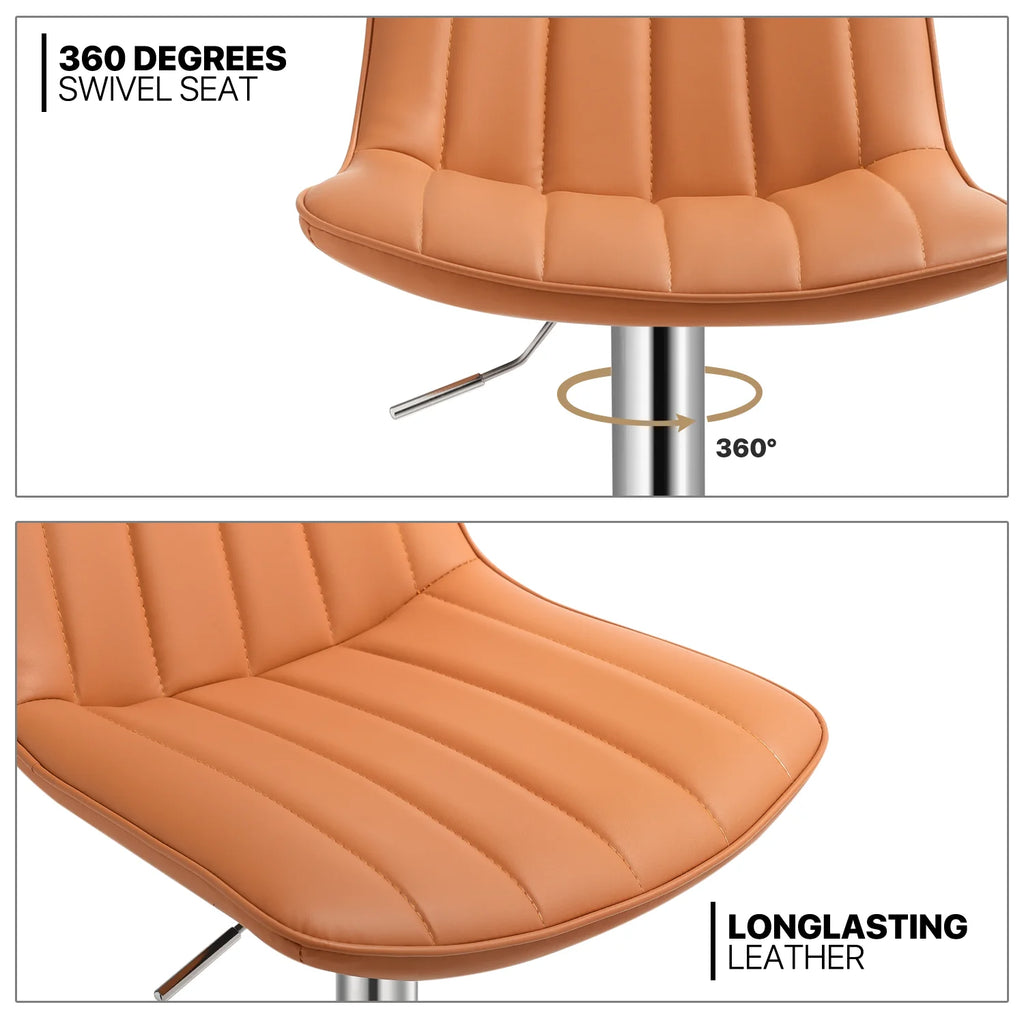 3 Pieces Bar Table and Chair Set Brown K670