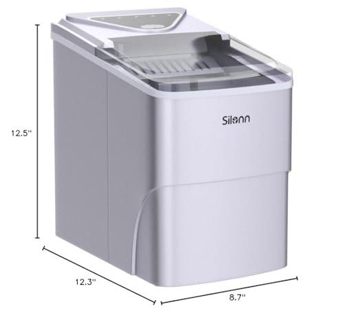 Countertop Ice Maker with Ice Scoop and Basket N491
