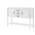 White 3 Drawers Console Table B3108