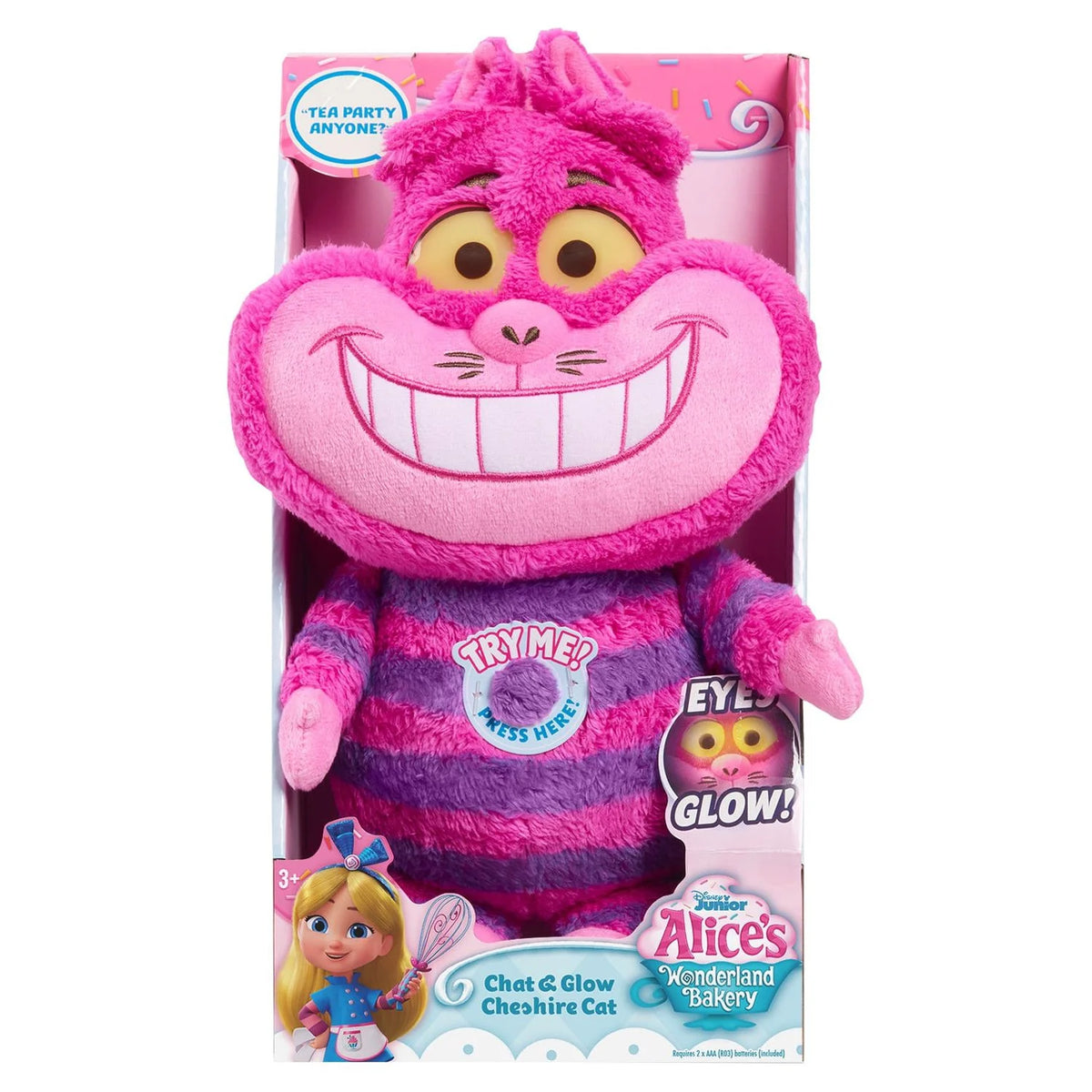 Cheshire Cat Soft Plushie Stuffed Animal X173134