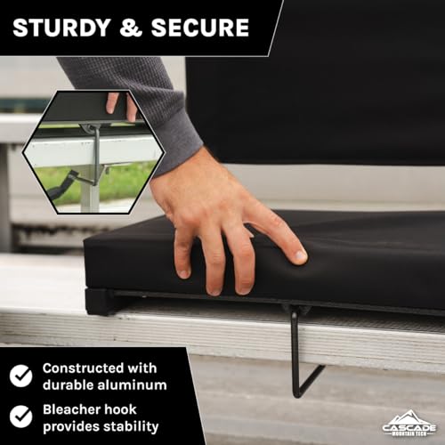 Black Ultra Padded Stadium Seat S7069