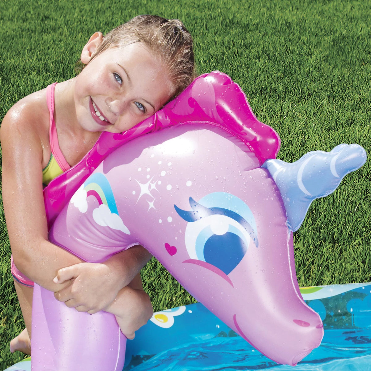 Inflatable Unicorn Pool Water Slide M299
