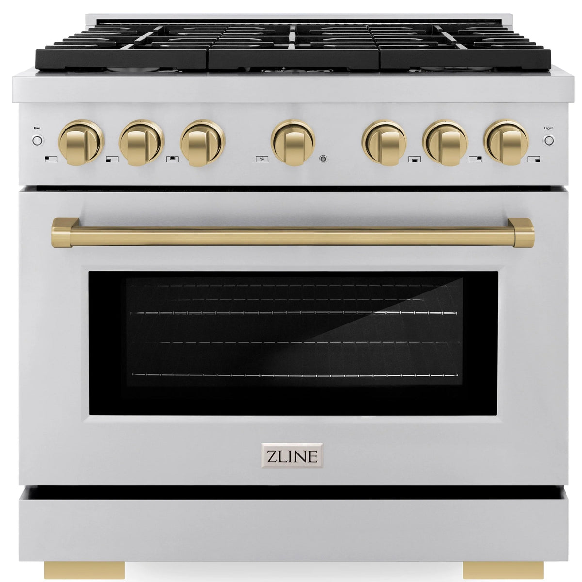 36 5.2 cu. ft. Gas Range with Convection Gas Oven in Stainless Steel Z5164