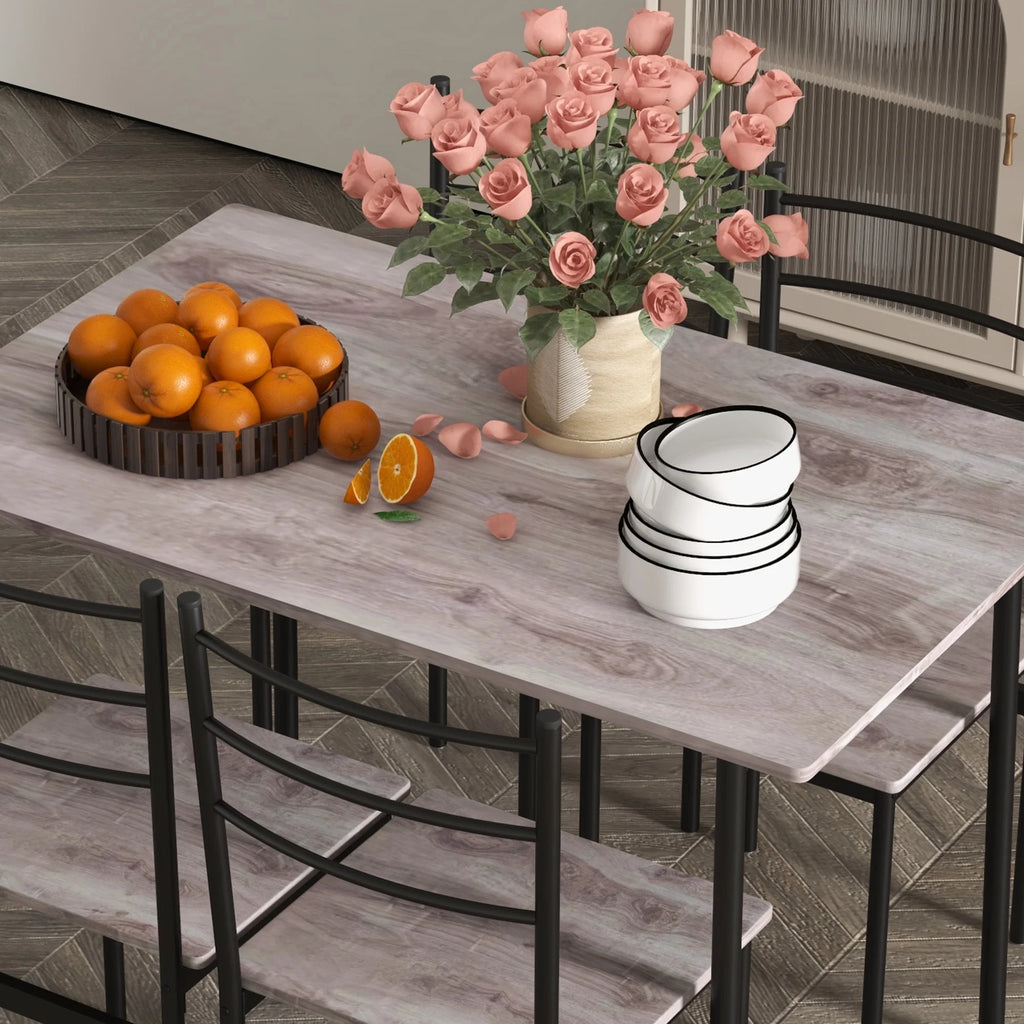 5 Piece Dining Table Set for 4 S79344