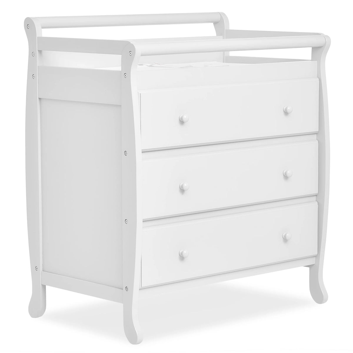White 3 Drawer Changing Table A282778