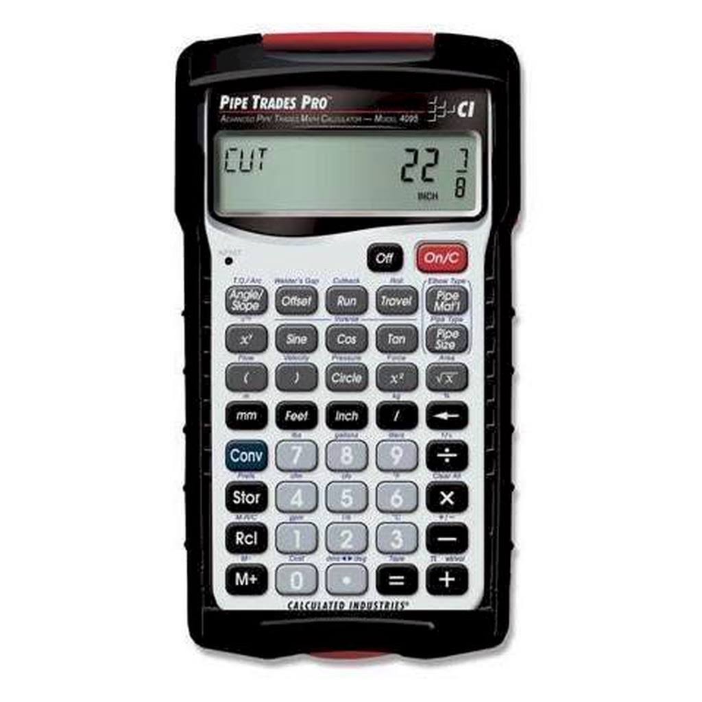 Black Pipe Trades Pro Calculator O652