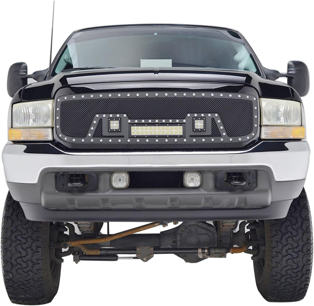 Black Mesh Packaged Grille V559