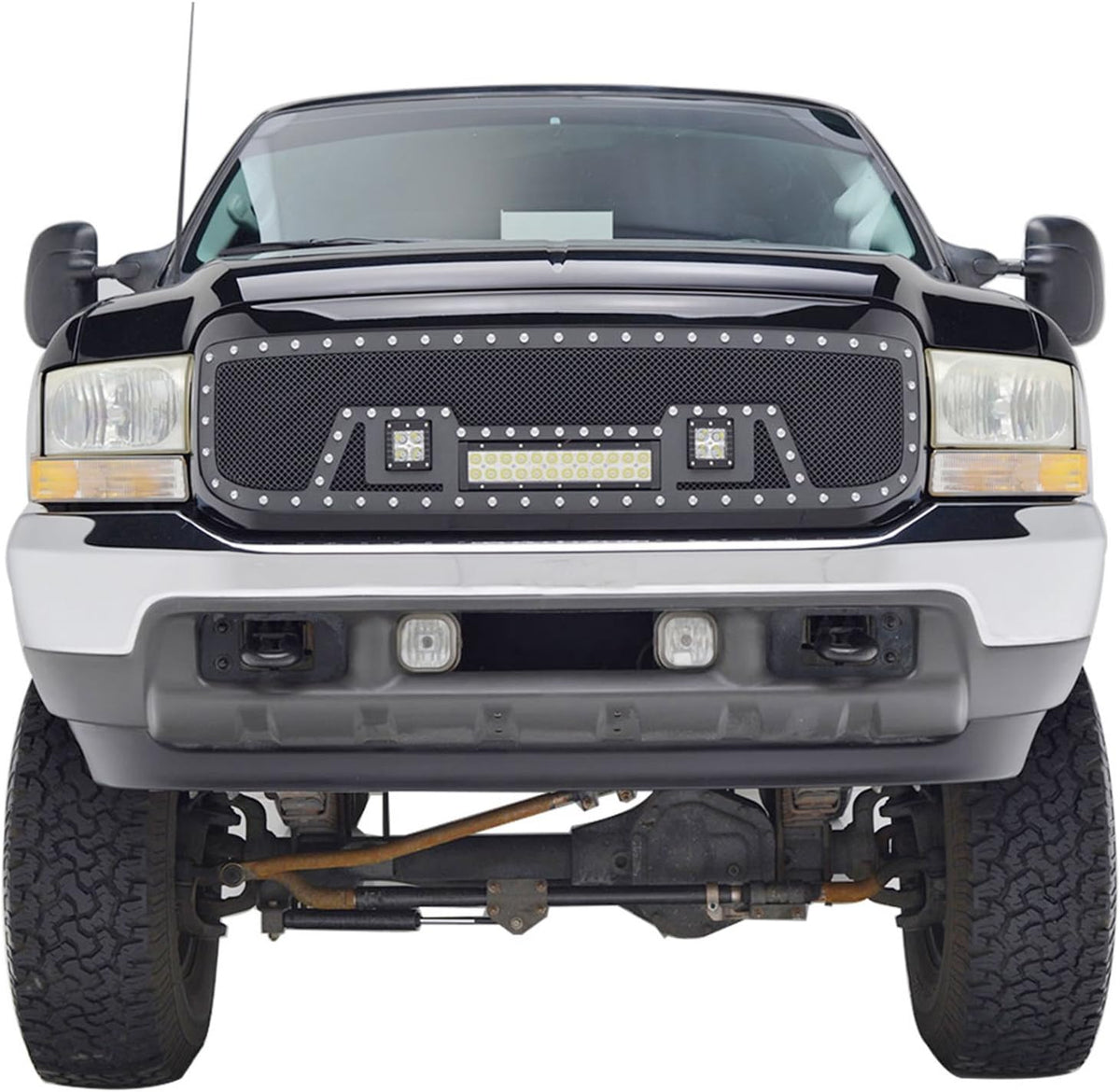 Black Mesh Packaged Grille V559