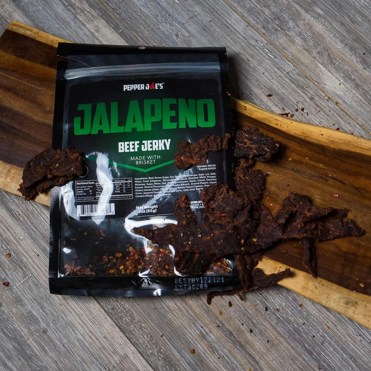 Jalapeno Brisket Jerky 3 Ounces C14136