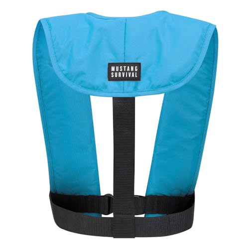 Azure Blue Manual Inflatable PFD O724446