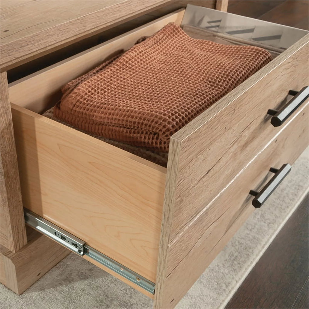 Engineered Wood Coffee Table in Prime Oak Finish Q442