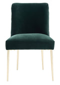 Hunter Green Velvet Dining Chair B4111