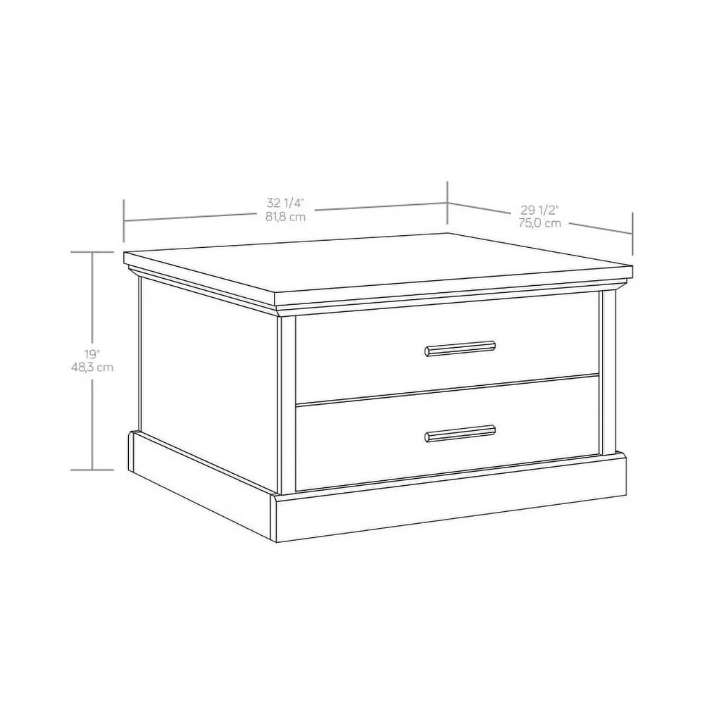 Engineered Wood Coffee Table in Prime Oak Finish Q442
