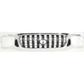 Chrome Shell Grille Assembly with Painted Dark Gray Insert Y9646