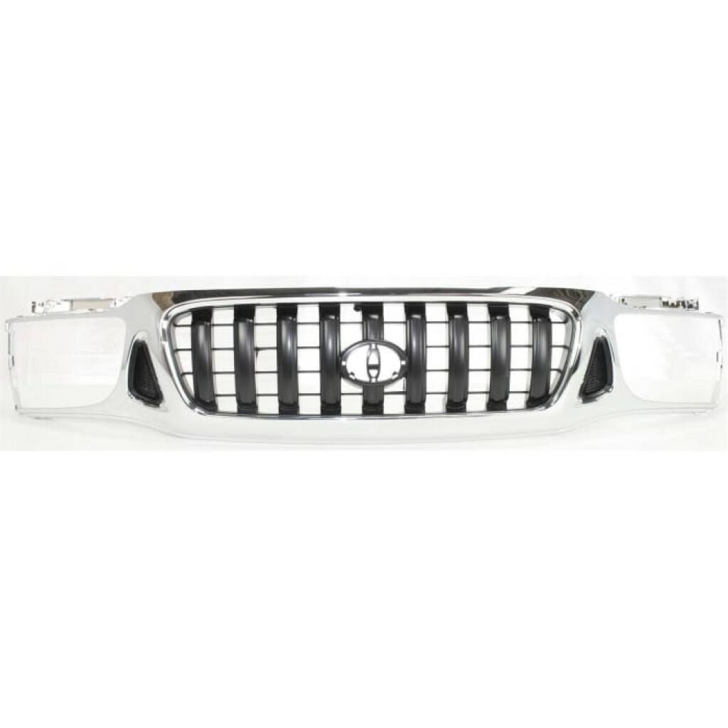 Chrome Shell Grille Assembly with Painted Dark Gray Insert Y9646