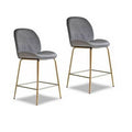 Gray Counter Stool Q780698