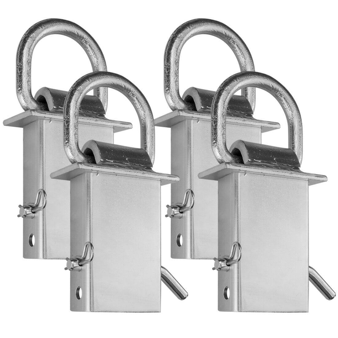 Silver Stake Pocket D-Ring Assembly 4 Pack B30269