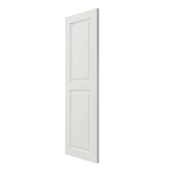 18x22W x 67x22H Exterior Composite Raised Panel Shutters (Per Pair), Unfinished Y66206
