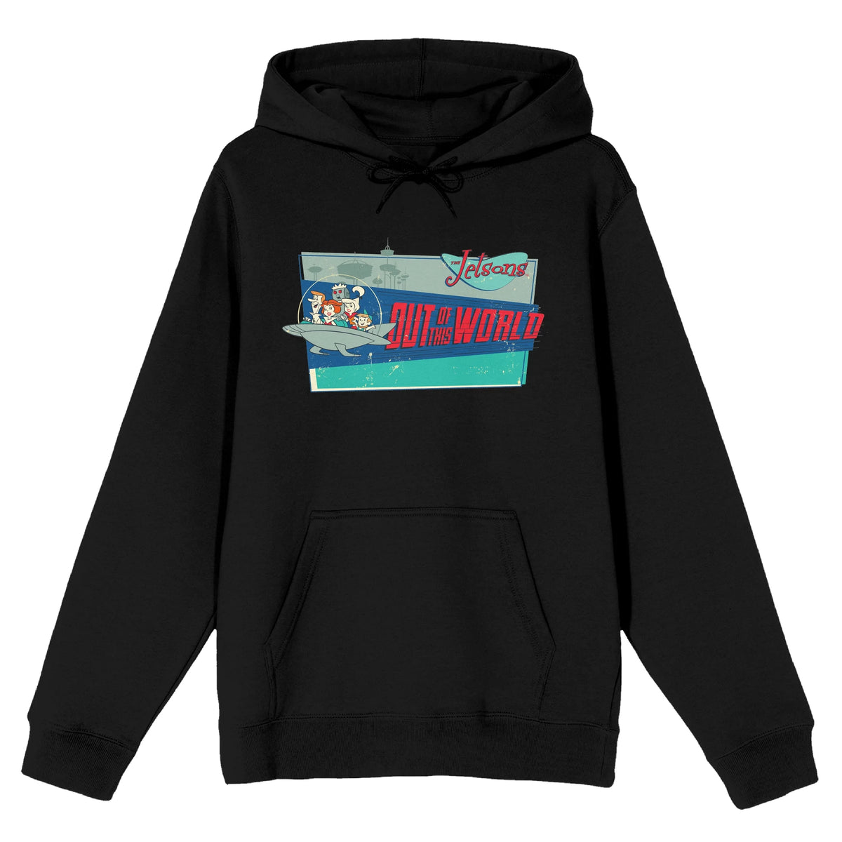 Black Graphic Hoodie P58531