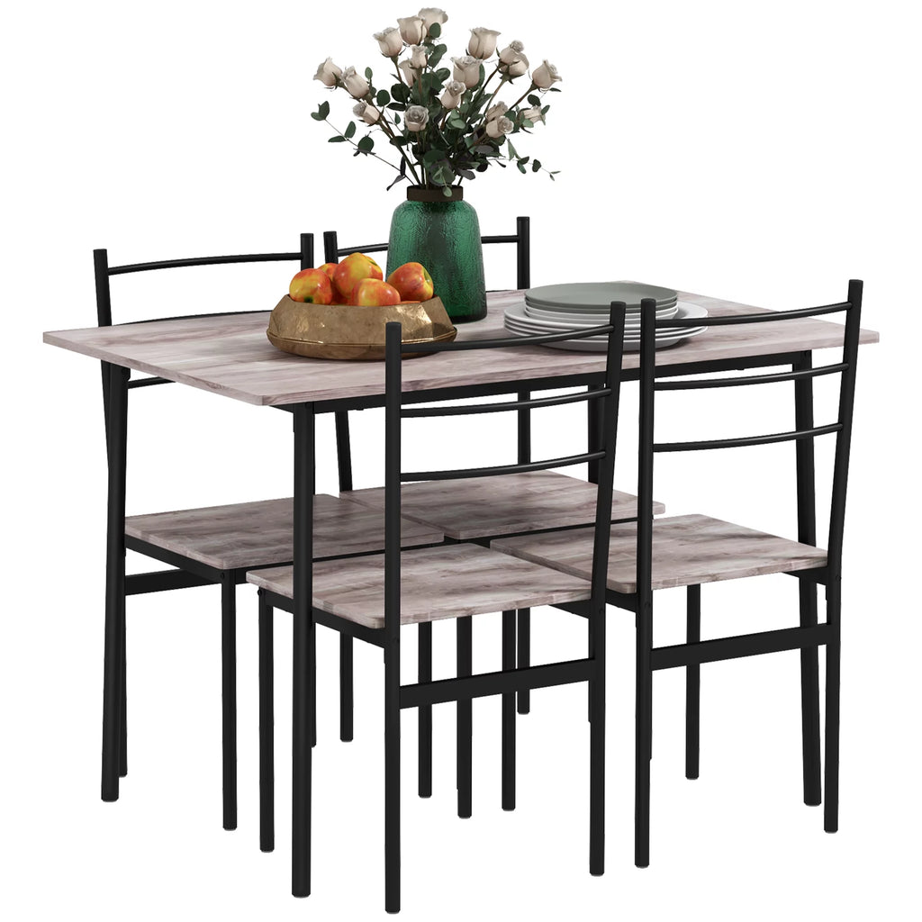 5 Piece Dining Table Set for 4 S79344