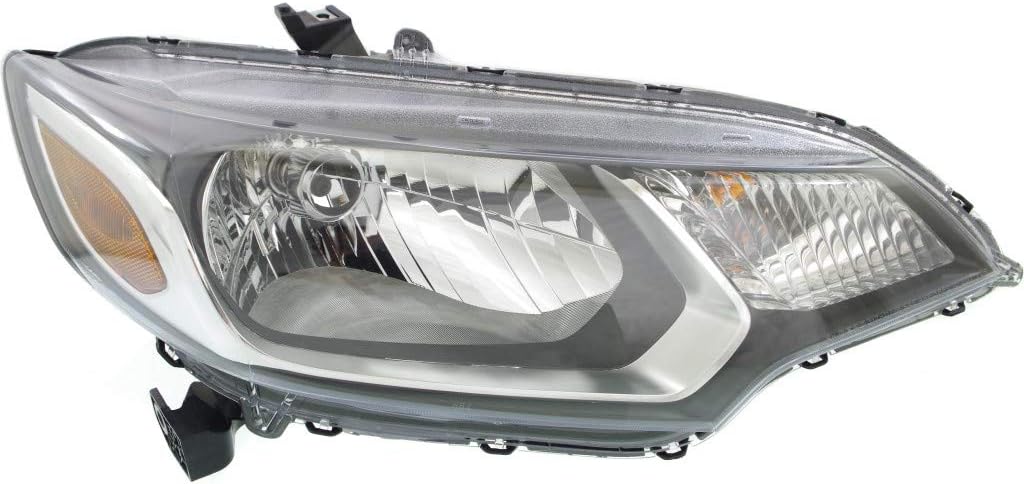 Passenger Side Halogen Headlight Assembly for Honda Fit 2015 2016 2017 L519