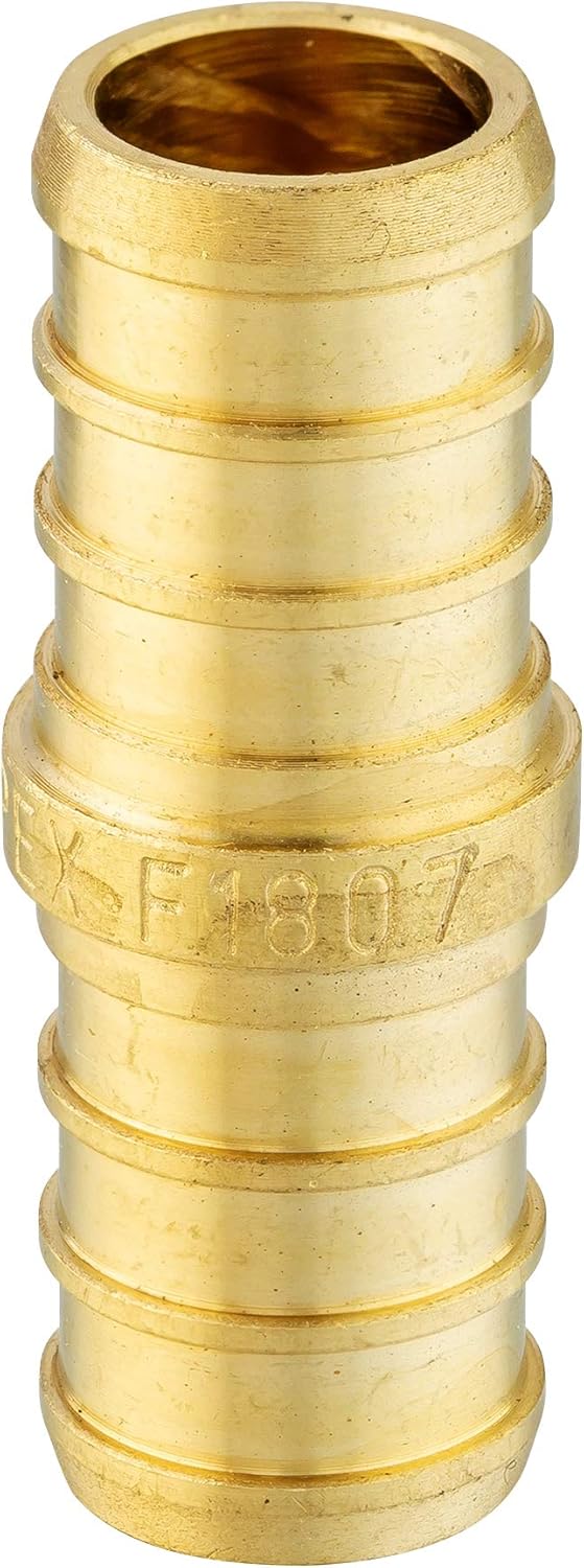 3/4" Pex Fittings Tee Elbow and Coupling, 8 Pieces Each, Lead Free Q6017