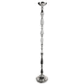 Silver 4-Feet Tall Aluminum Candle Holder Floor Stand R15458