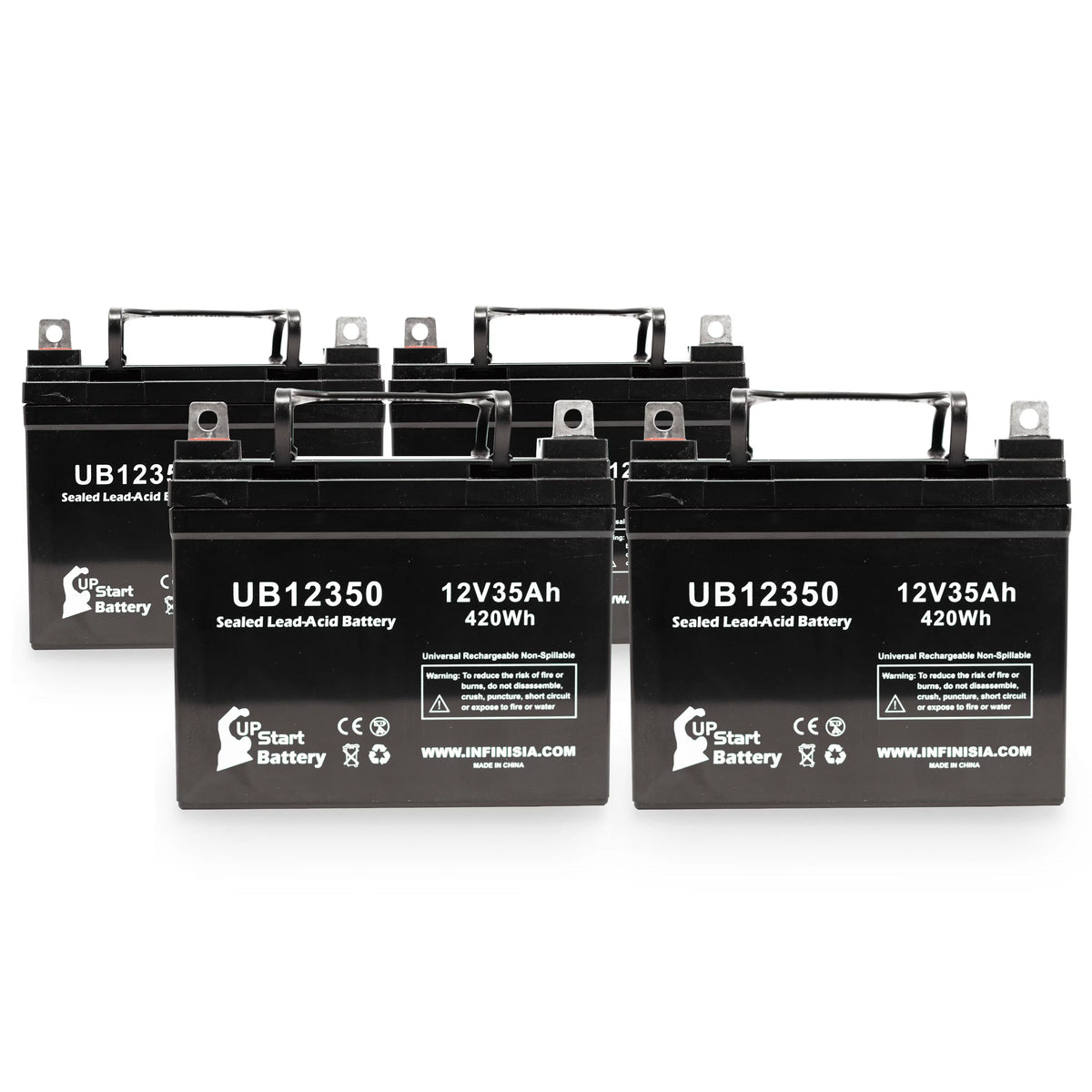 12V 35Ah AGM SLA Sealed Lead Acid Battery V5326