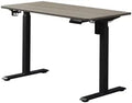 Electric Height Adjustable Standing Desk 55" Grey Oak E916