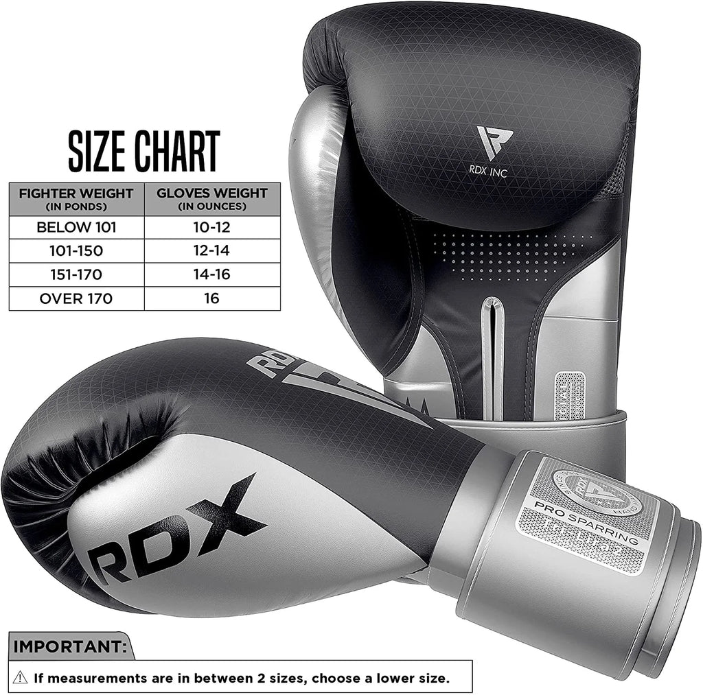 Maya Hide Leather Boxing Gloves for Sparring T698537