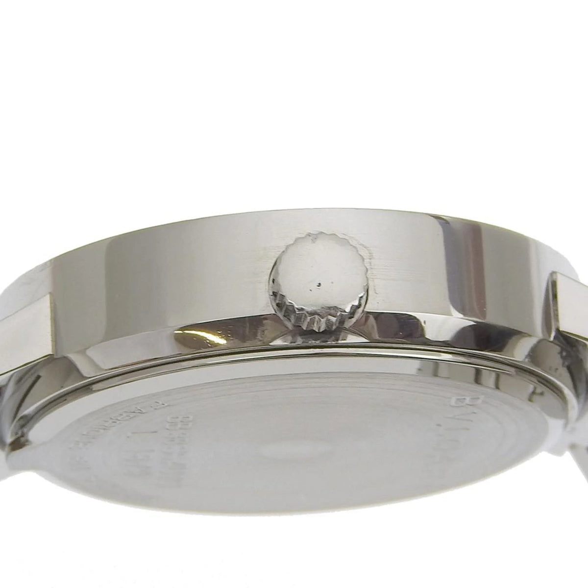 Pre-Owned Stainless Steel Automatic Winding Black Dial Men's Watch D18000