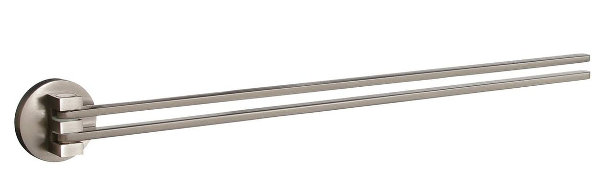 Brushed Nickel Swing-Arm Towel Rail A3303