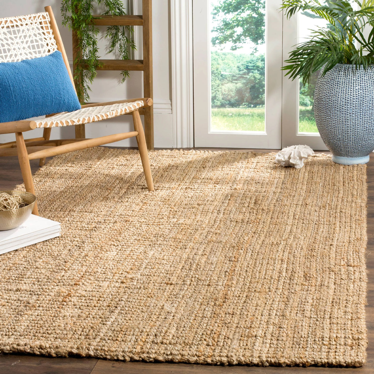 Natural Braided Jute Area Rug 8' x 10' S434391