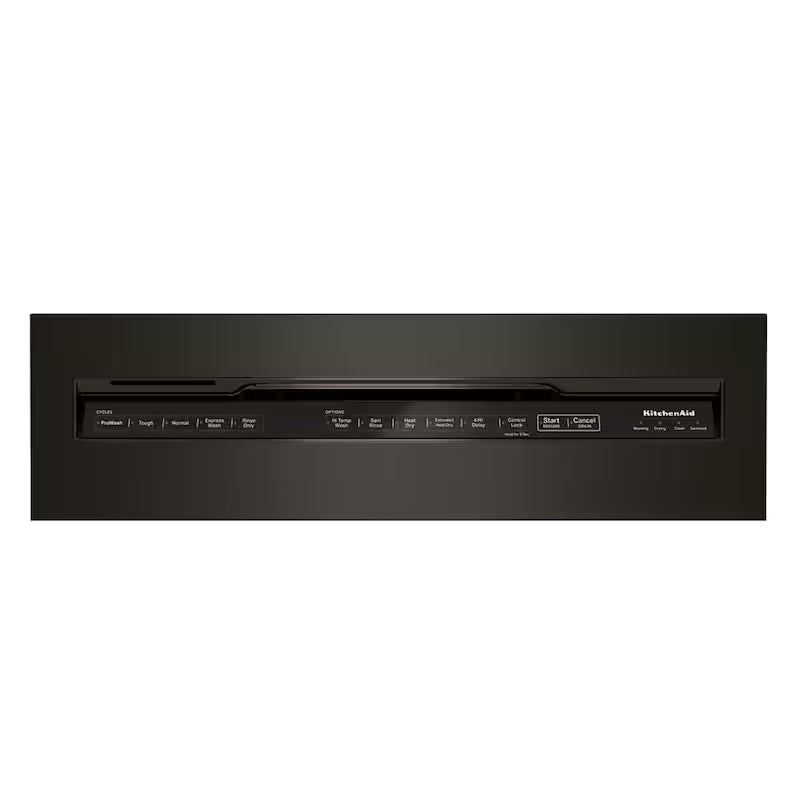 Black Stainless Built-in Dishwasher with Stainless Steel Tub Y9182