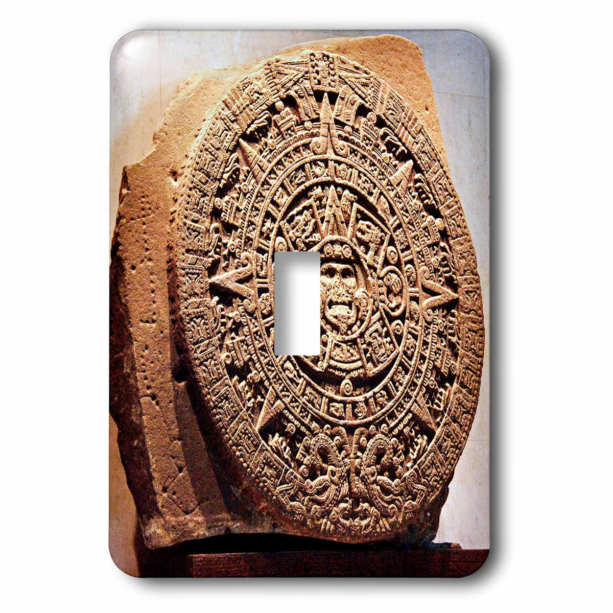 Aztec Calendar Stone Single Toggle Switch L266